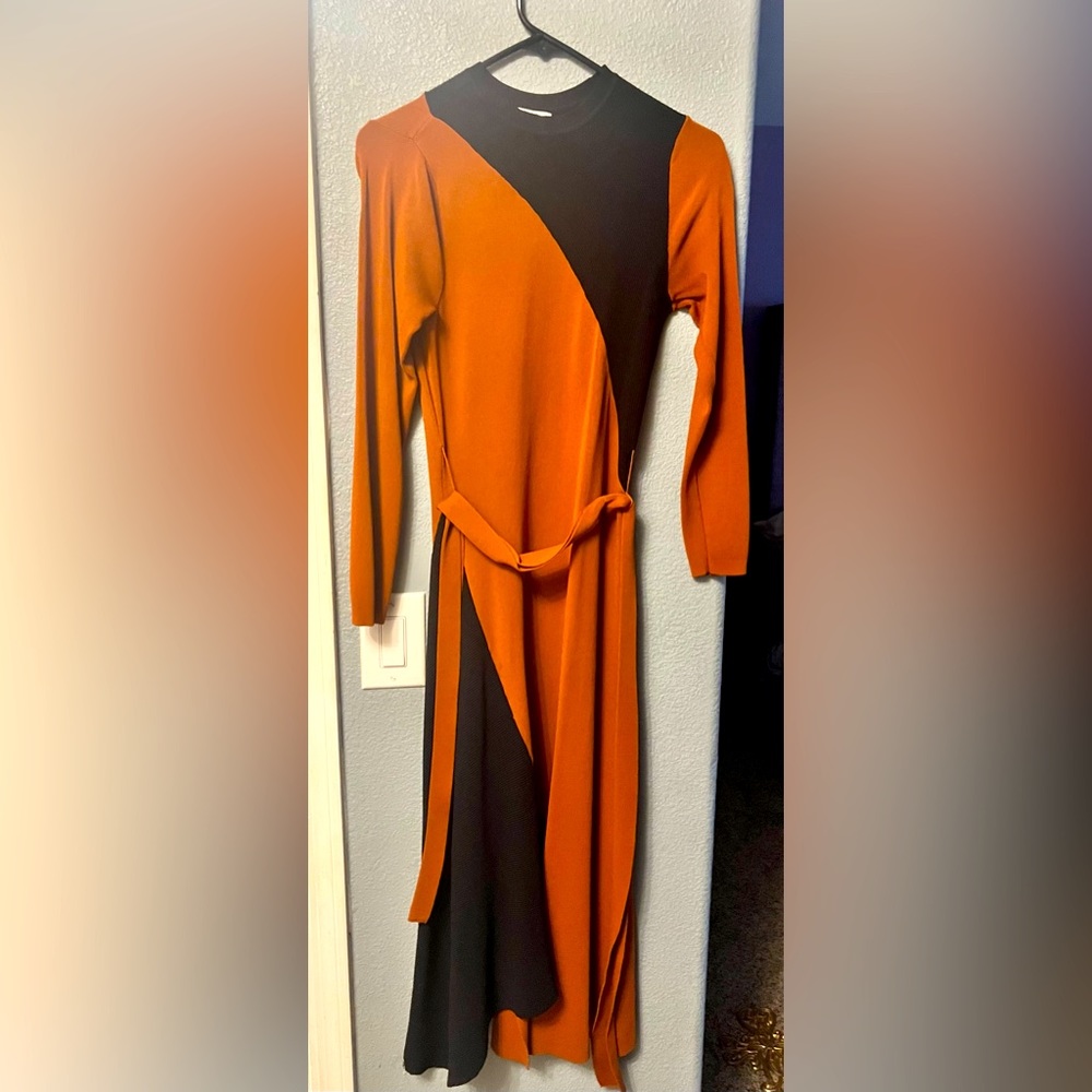 Eva Mendes sweater dress